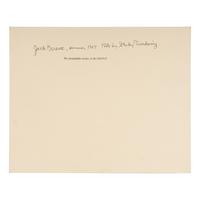 [The Beats]. A large archive of materials related to the Beat Generation, including typescripts and material related to the publication of The Beat Vision and Kerouac and the Beats .