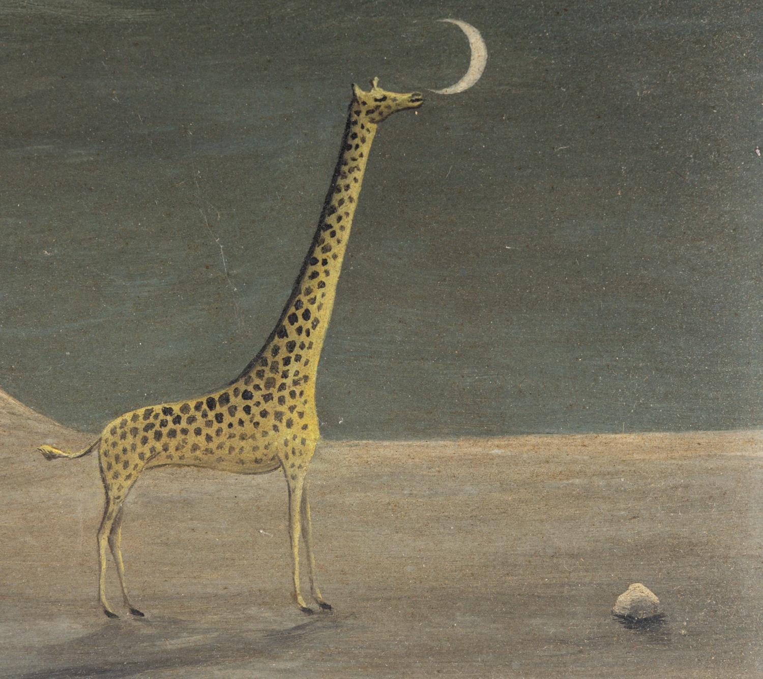 Giraffe and Moon with Volcano (Giraffe and Volcano #2) , 1951
