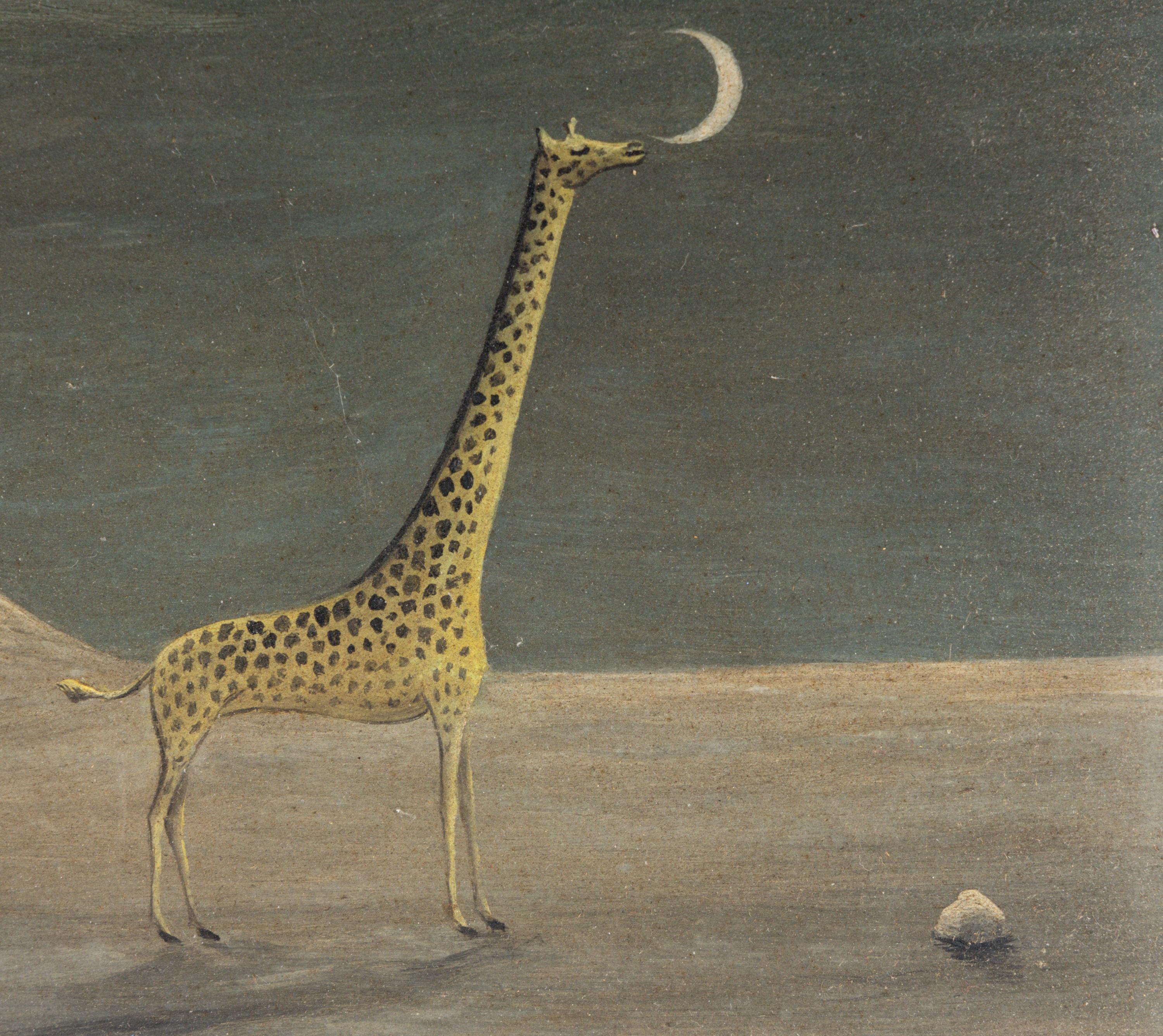 Giraffe and Moon with Volcano (Giraffe and Volcano #2) , 1951