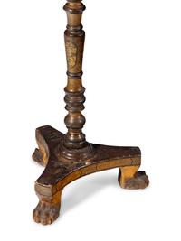 A Chinese Export Lacquer End Table