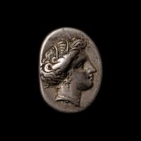 [ANCIENTS] LOCRIS. Locris Optunia (369-338 BC). Ar 1/4 Stater or hemidrachm. (2.8 g, 17mm)