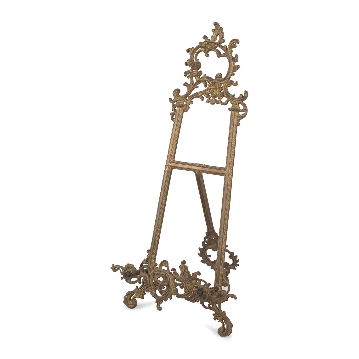 Five Victorian Cast Metal Mirrors