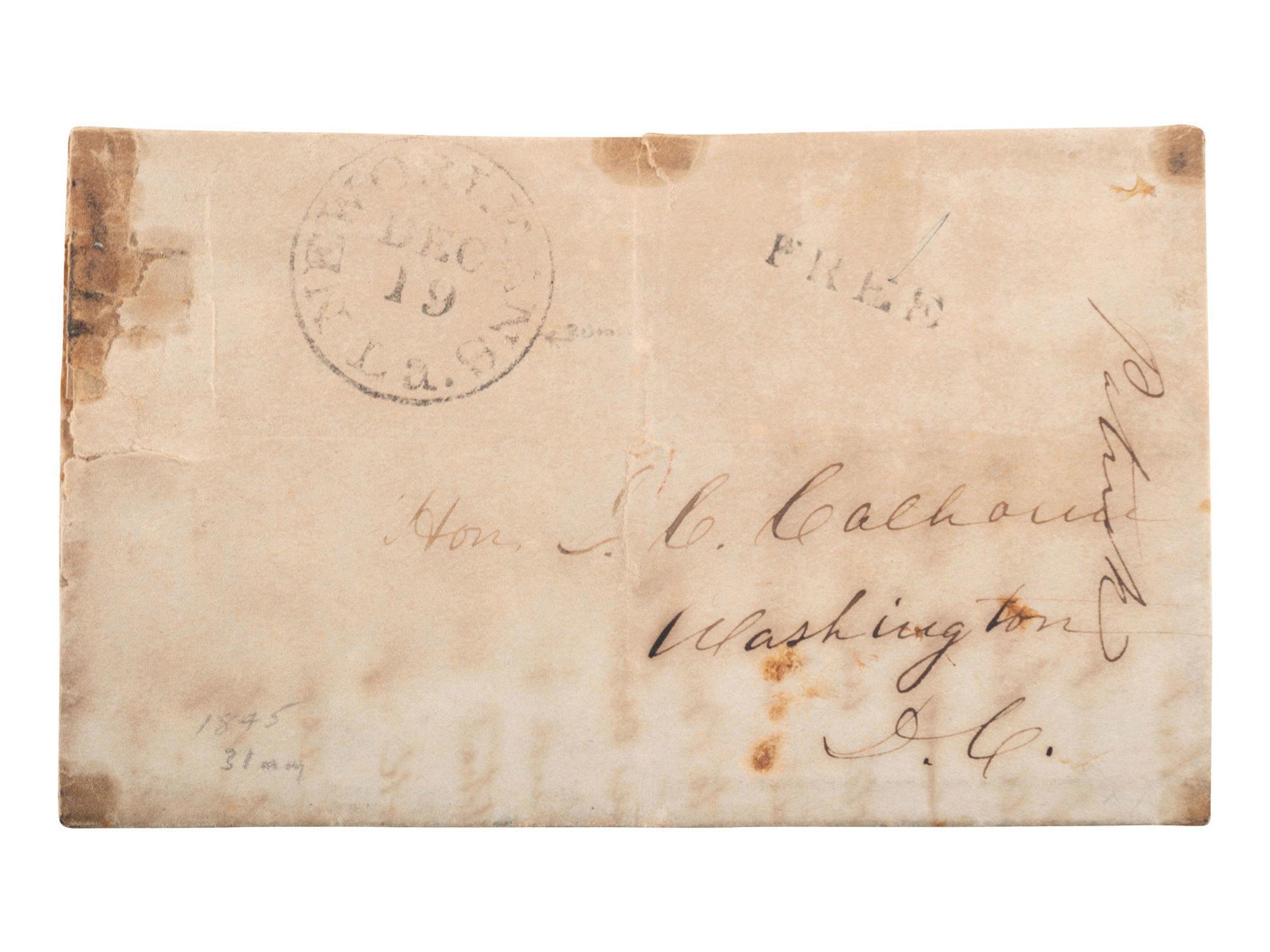 [MILITARIA] 19th c. docs and imprints incl. Civil War content from Estate of Carroll J. Delery III.