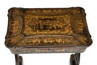 A Chinese Export Lacquered Work Table