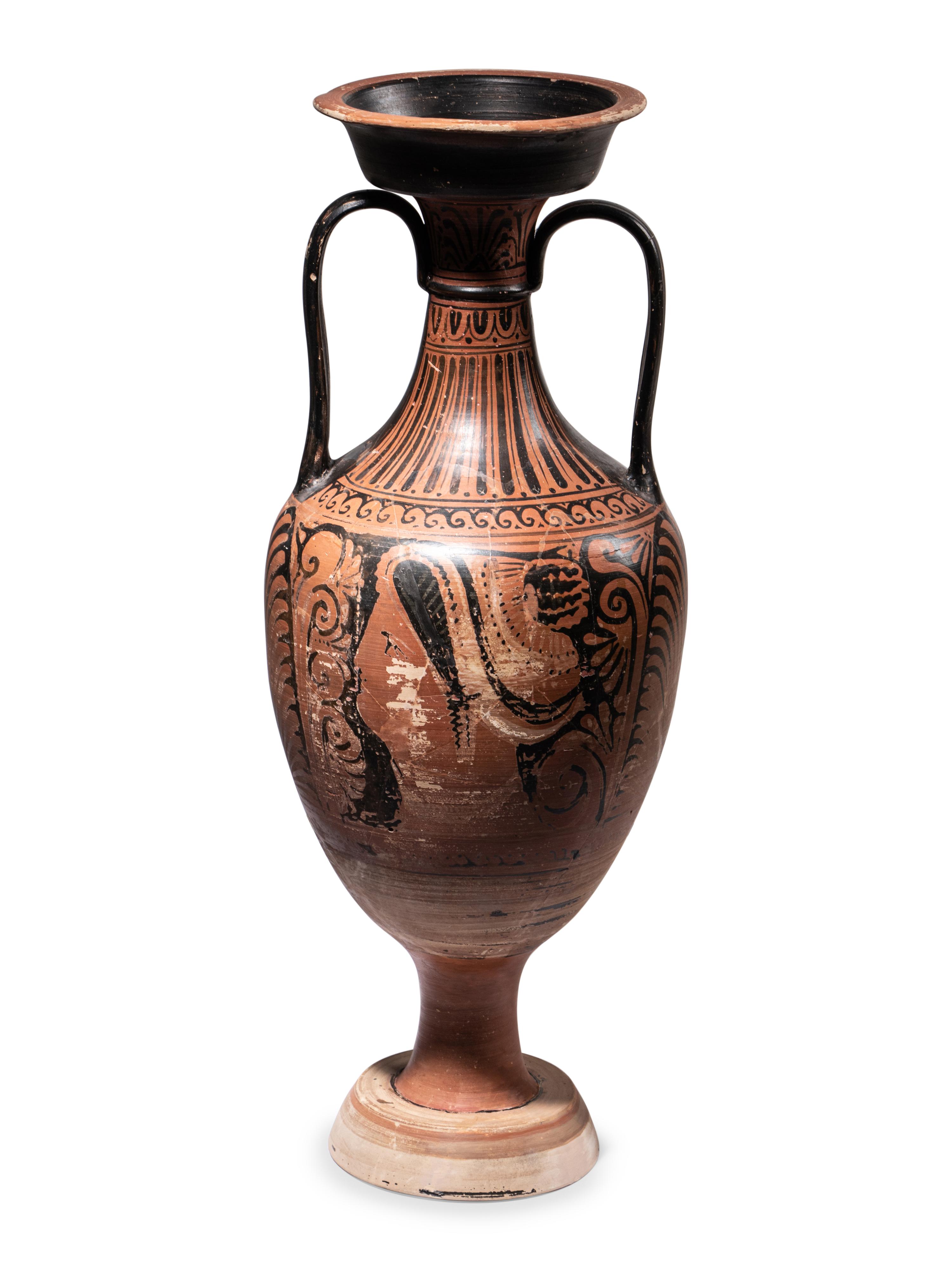 An Apulian Red-Figured Neck Amphora