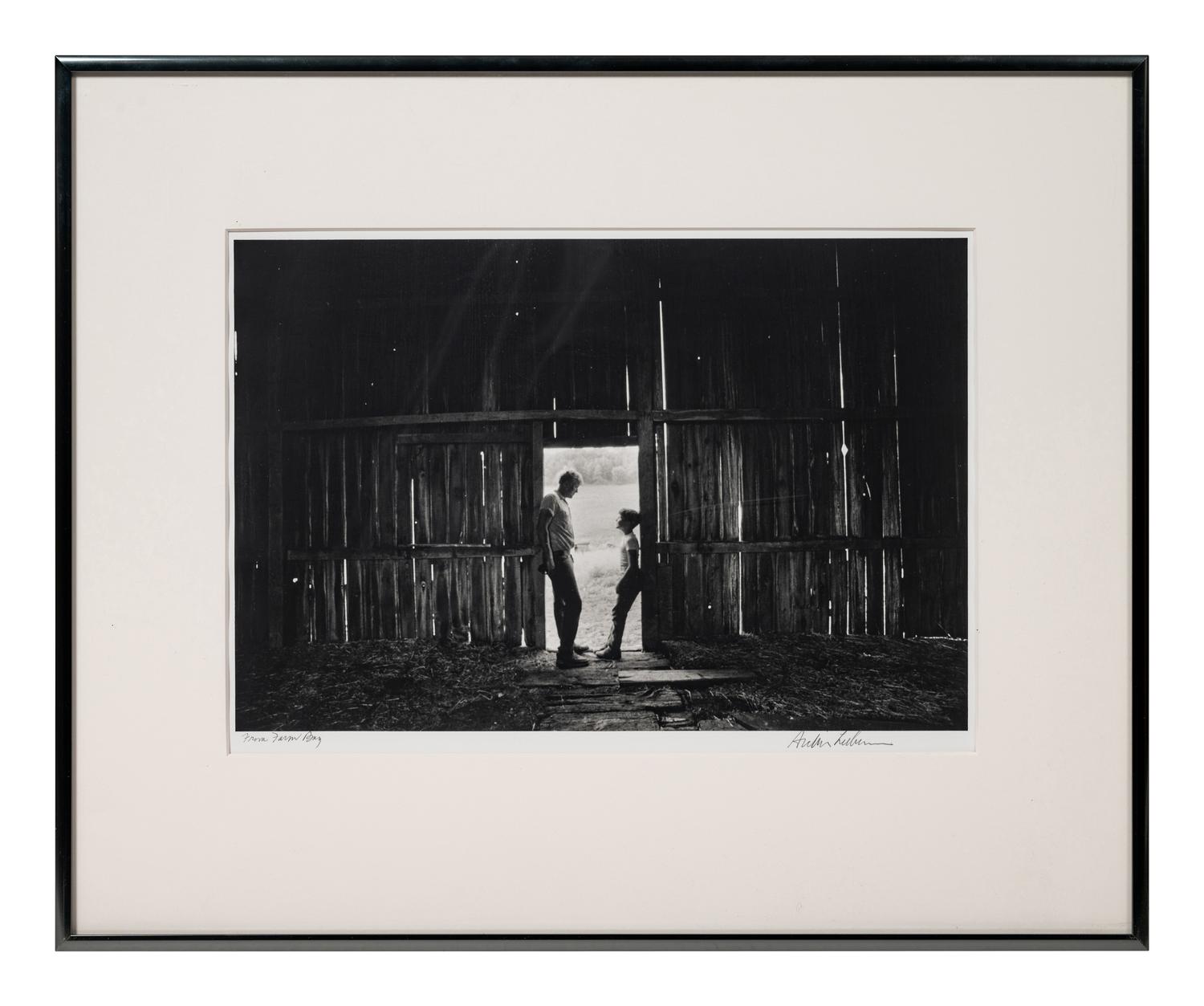 A group of five photographs from the Farm Families Project