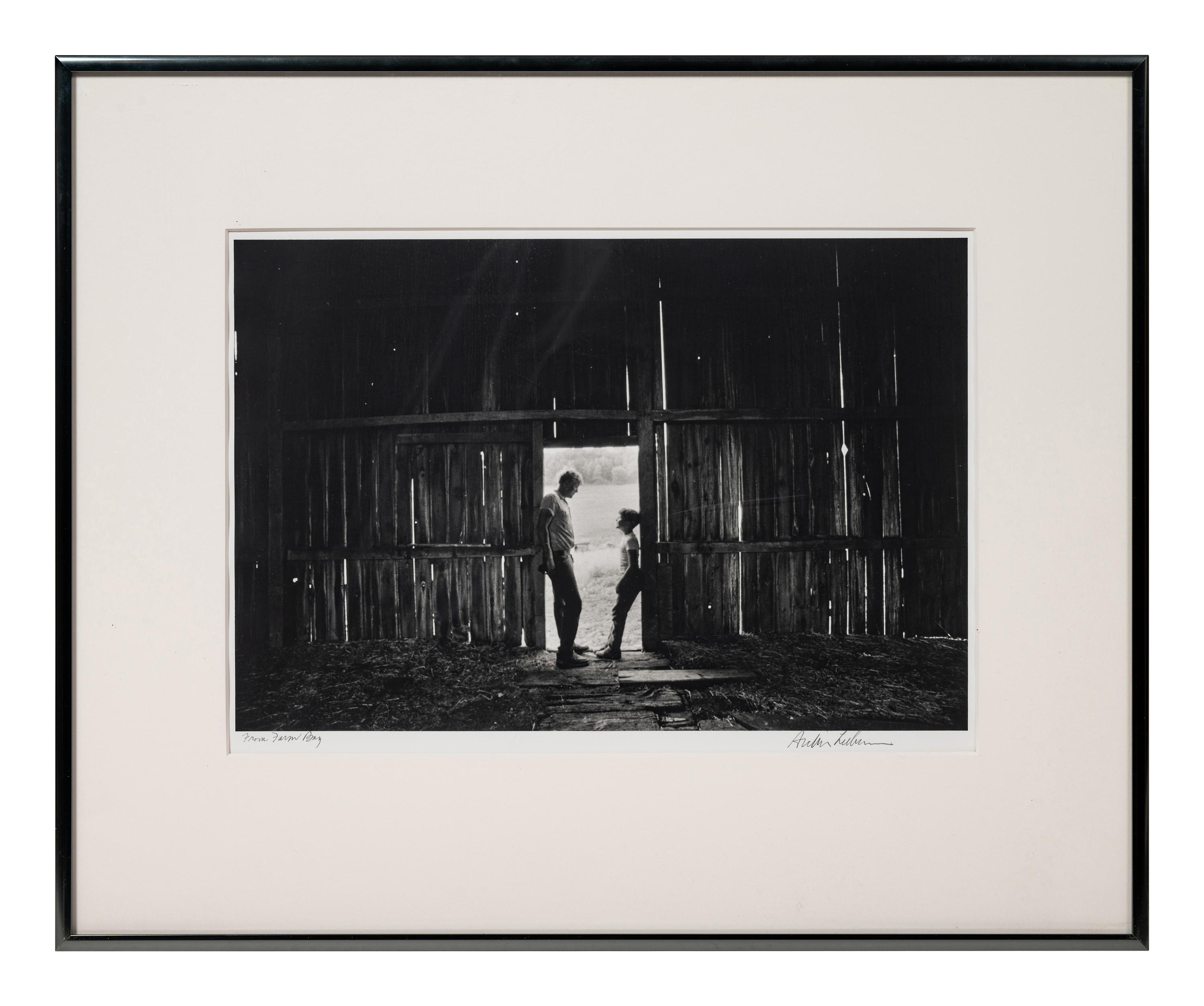 A group of five photographs from the Farm Families Project