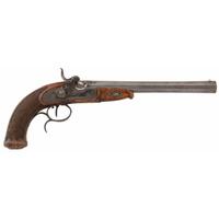 19th Century French Percussion Target Pistol