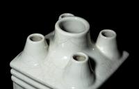 A Chinese Celdaon Glazed Cong Vase