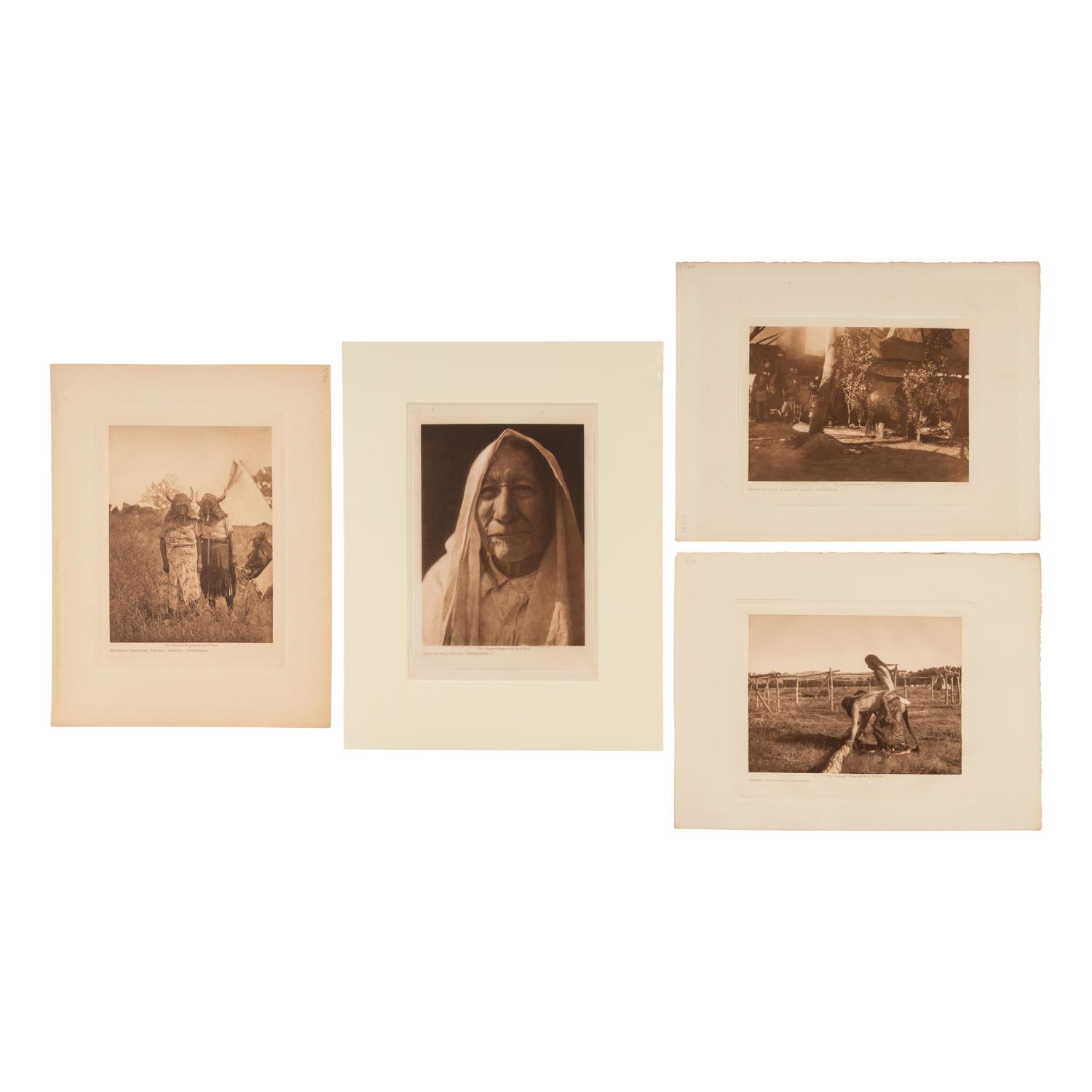 Photogravures Documenting the Cheyenne