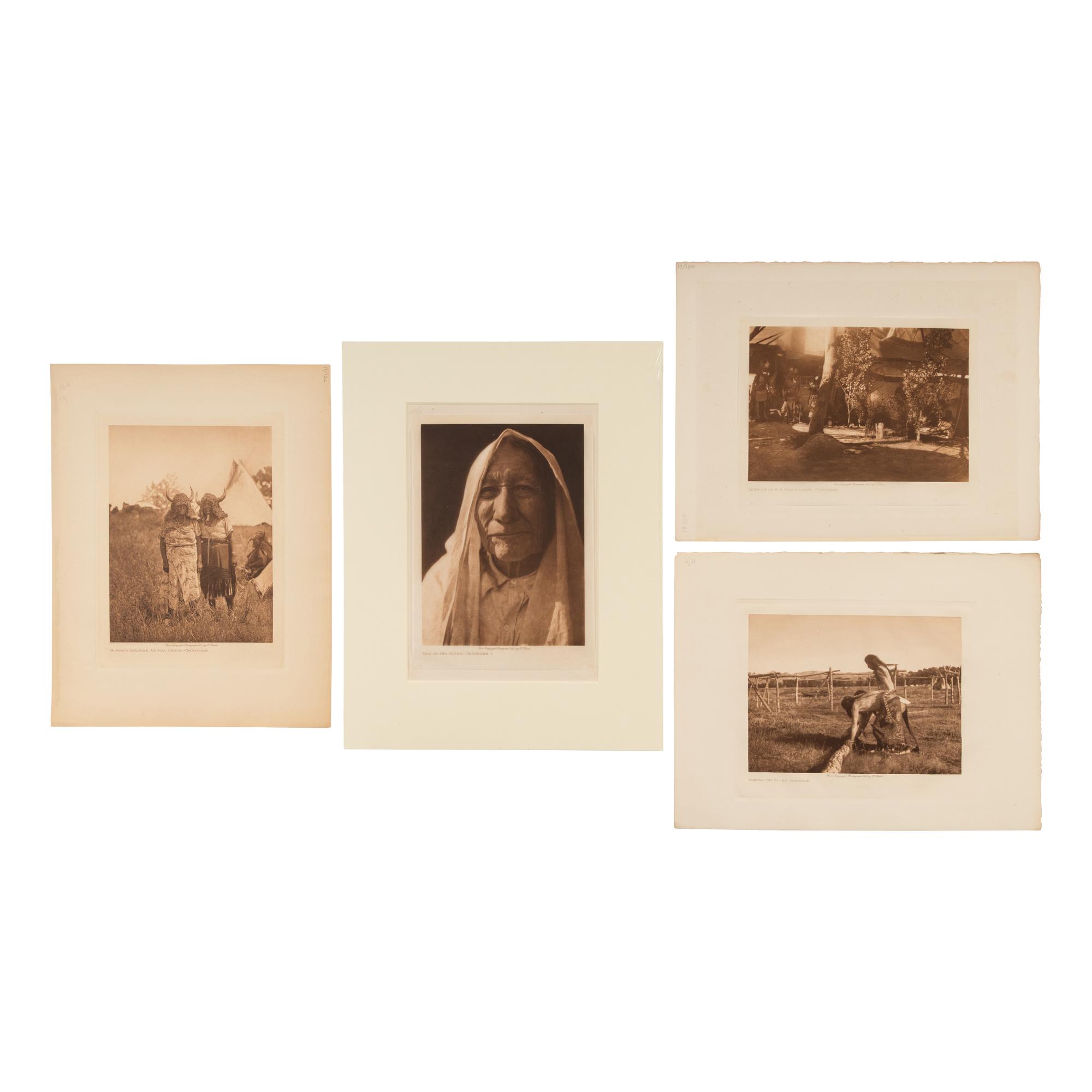 Photogravures Documenting the Cheyenne