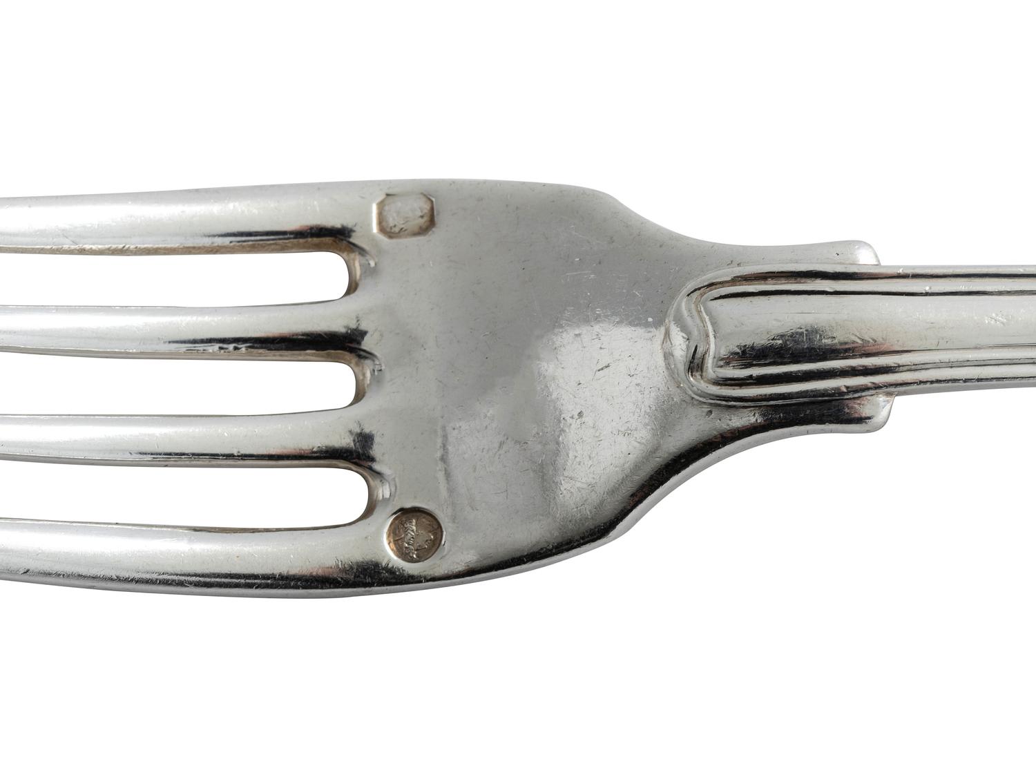 A French Silver Flatware Service