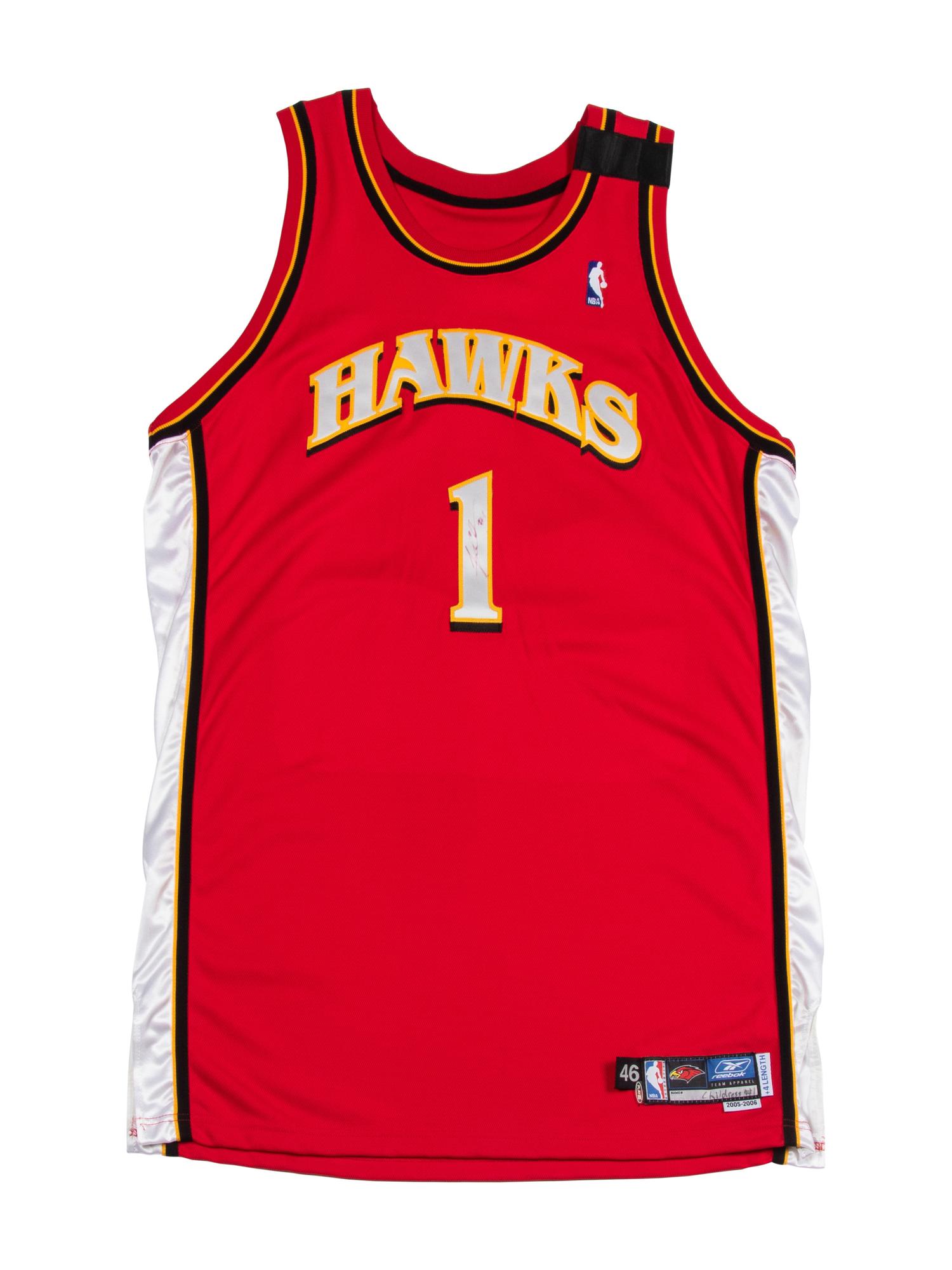 A Group of 2000s Era NBA Basketball Jerseys