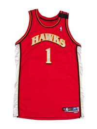 A Group of 2000s Era NBA Basketball Jerseys