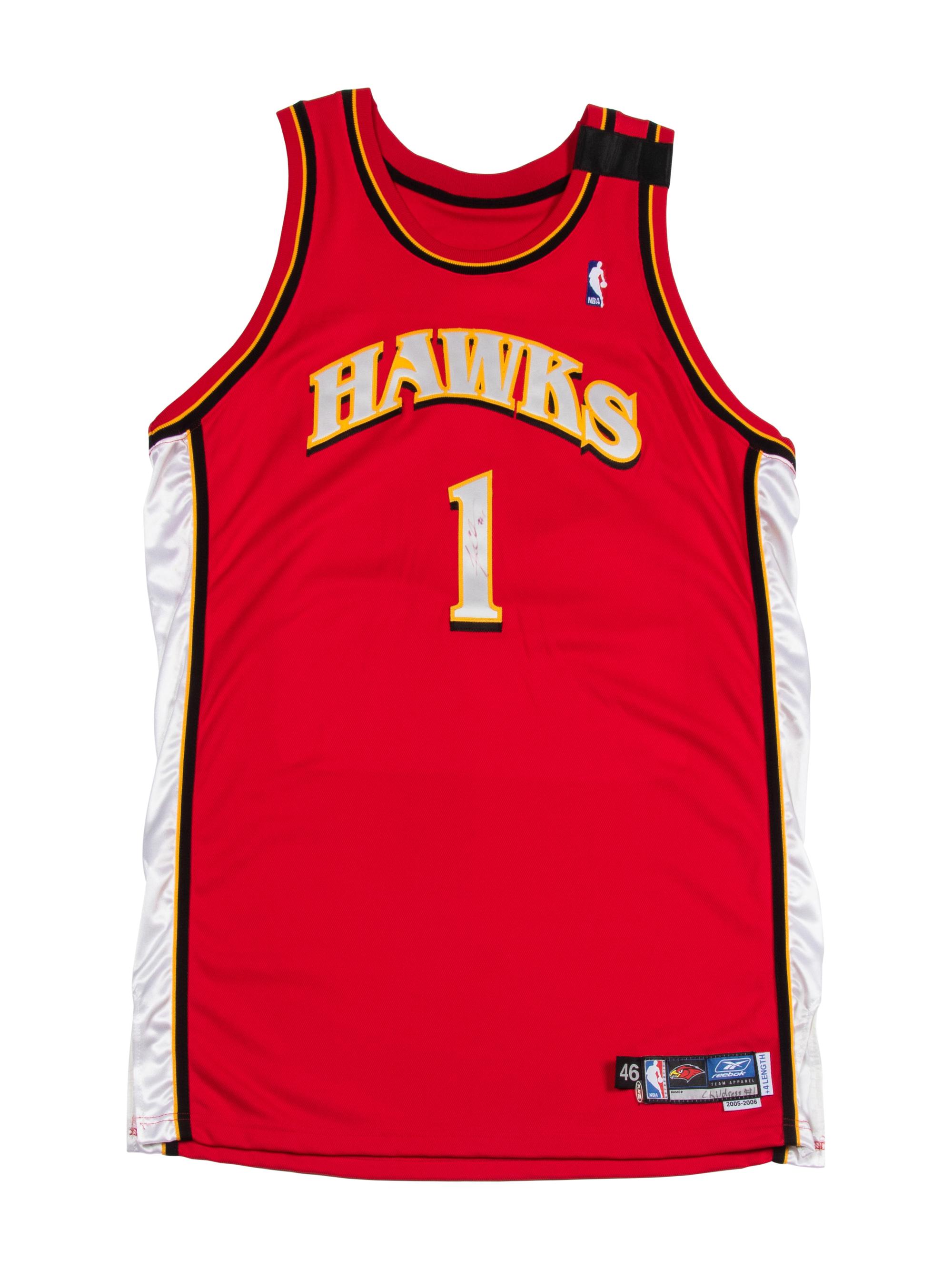 A Group of 2000s Era NBA Basketball Jerseys