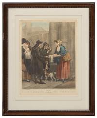 A Set of Thirteen English Mezzotint Engravings Height of tallest overall 23 inches.