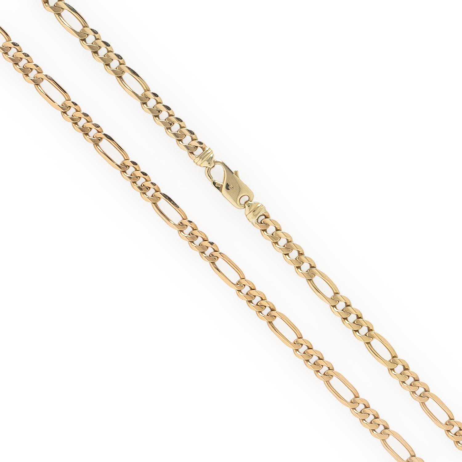 Yellow Gold Chain Necklace