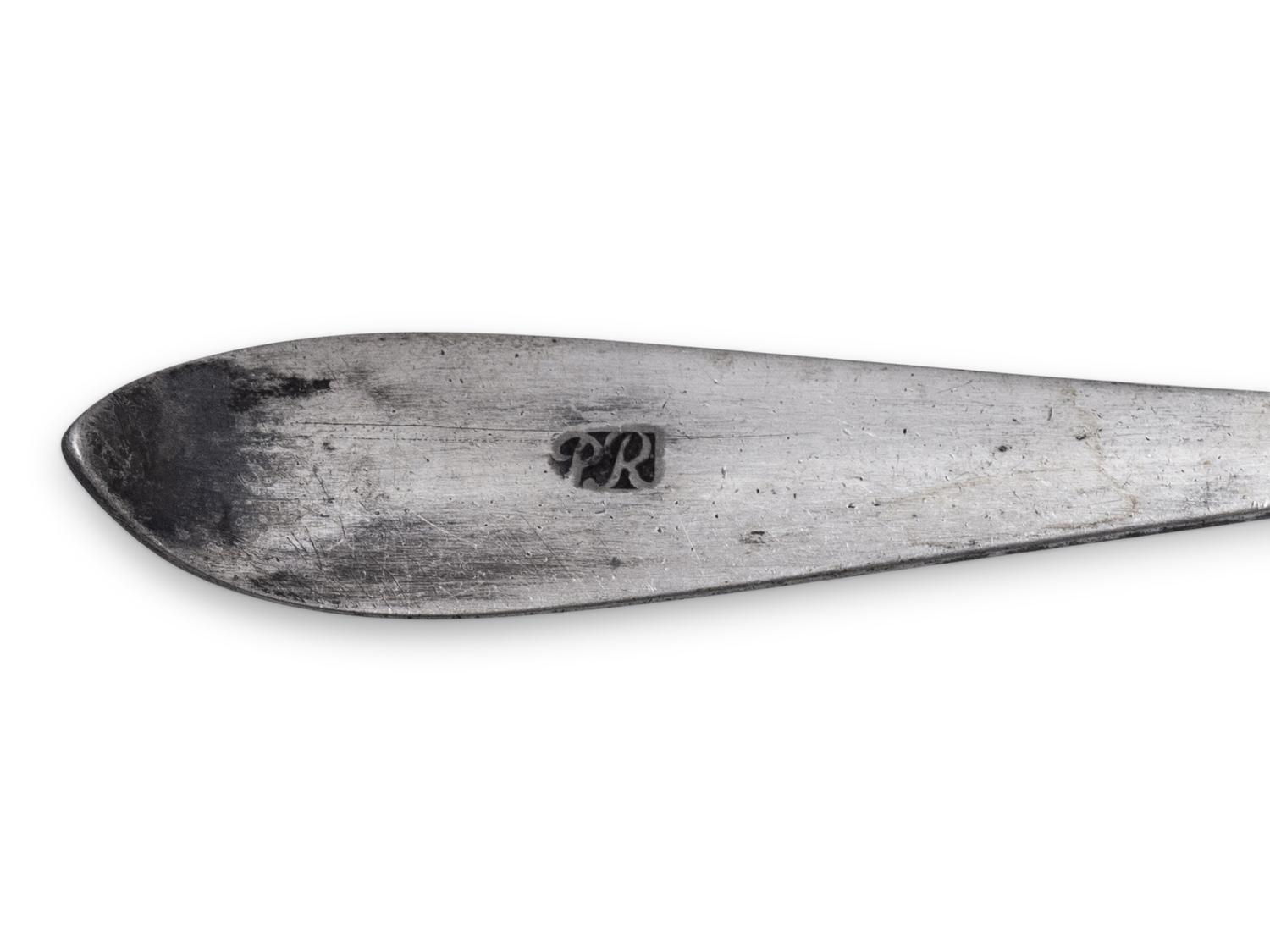 An American Silver Teaspoon