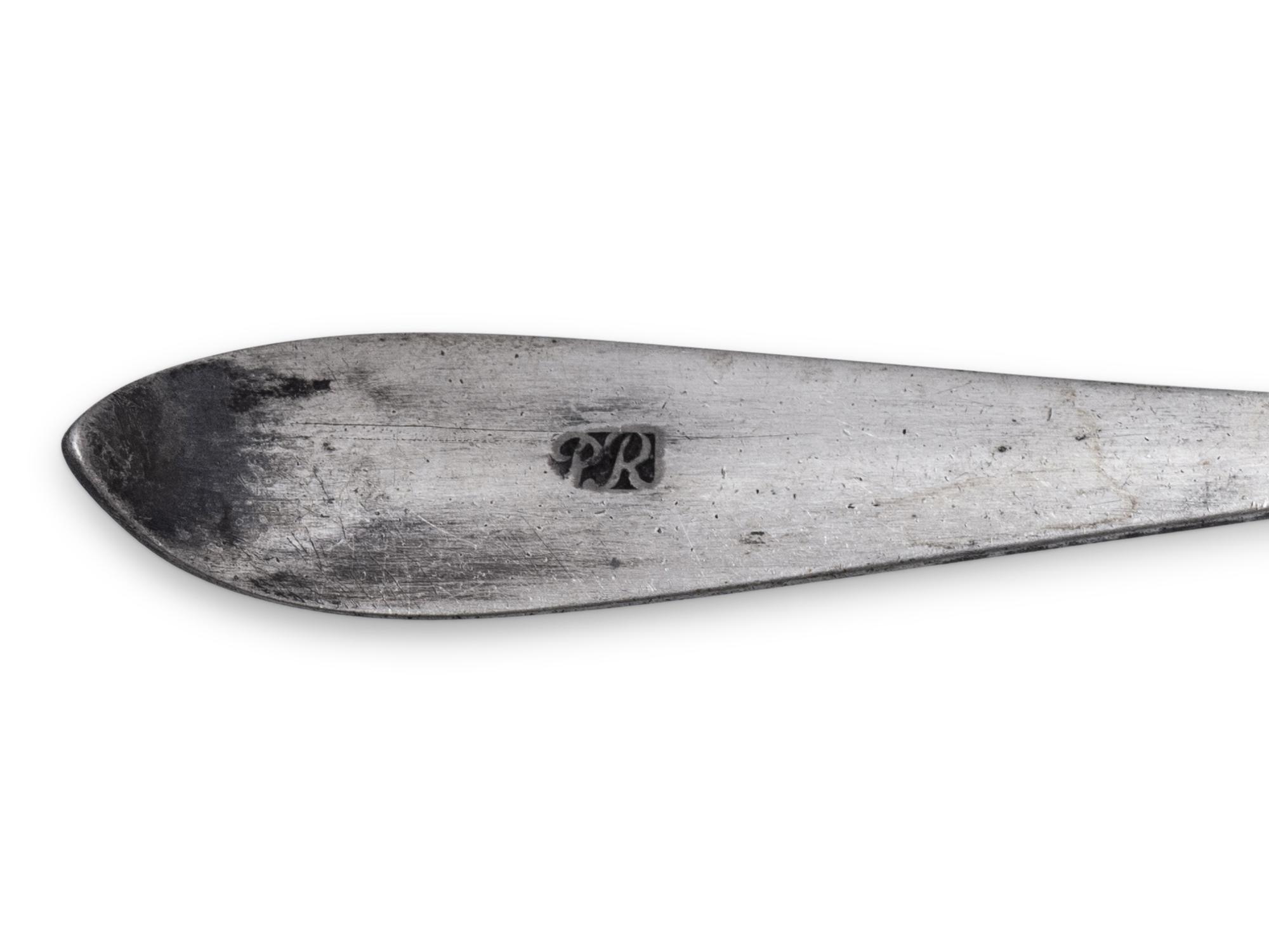 An American Silver Teaspoon