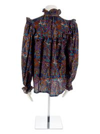 Two Saint Laurent Rive Gauche Blouses, 1980-90s