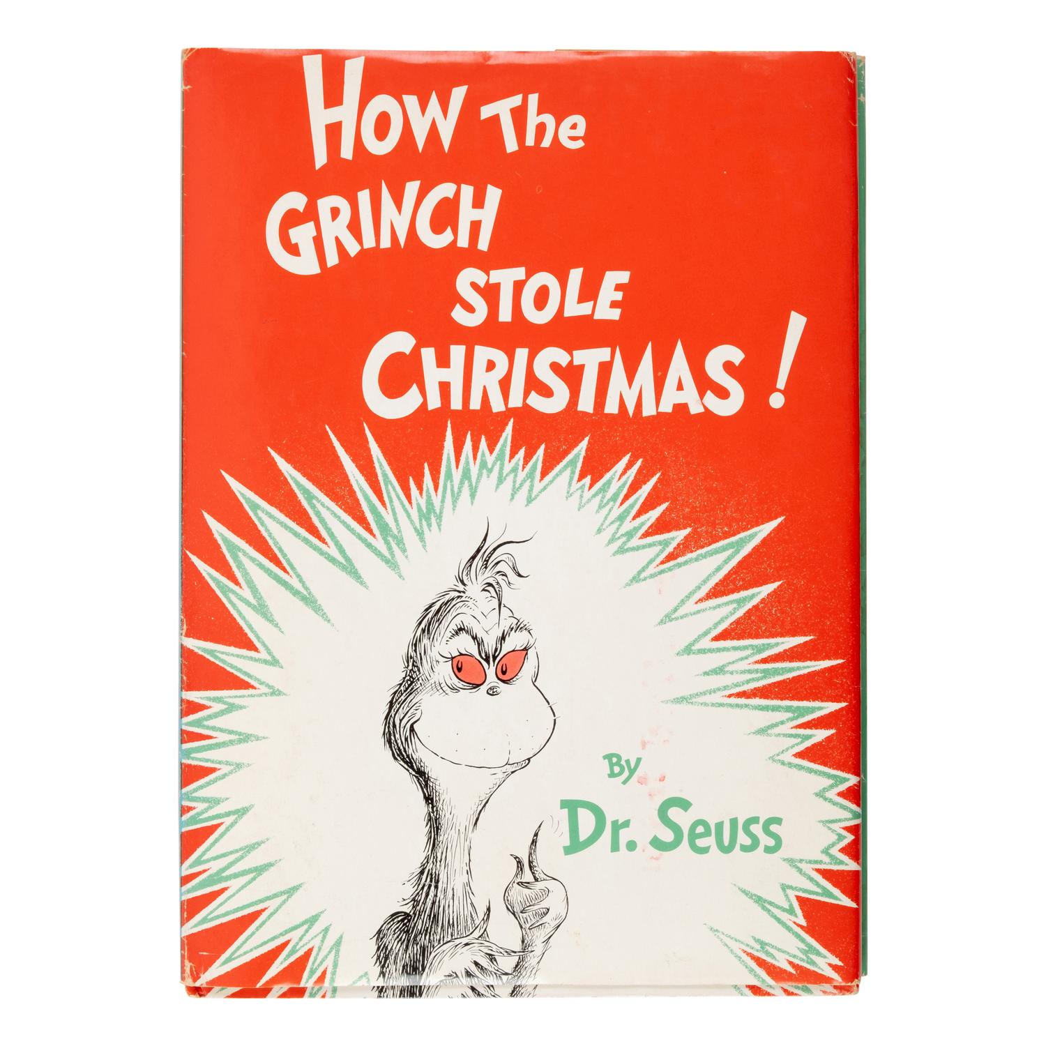 Geisel, Theodor ("Dr. Seuss") (1904-1991). How the Grinch Stole Christmas! New York: Random House, 1957.