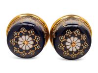 A Pair of Coalport Porcelain Covered Vases