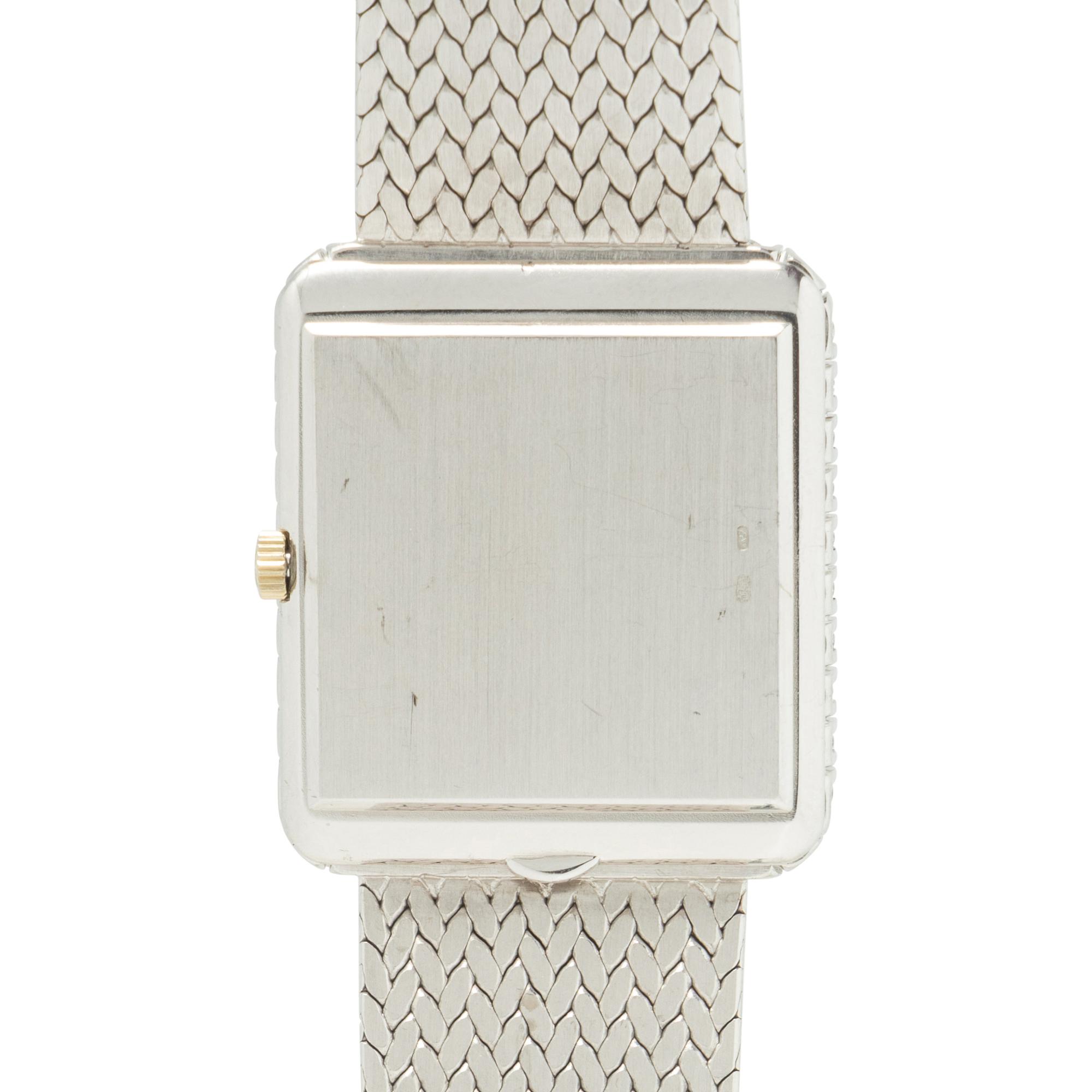 PATEK PHILIPPE, REF. 3613/1 18K WHITE GOLD AND DIAMOND WATCH