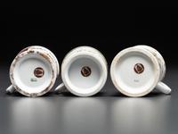 Three Porcelain Occupational Shaving Mugs