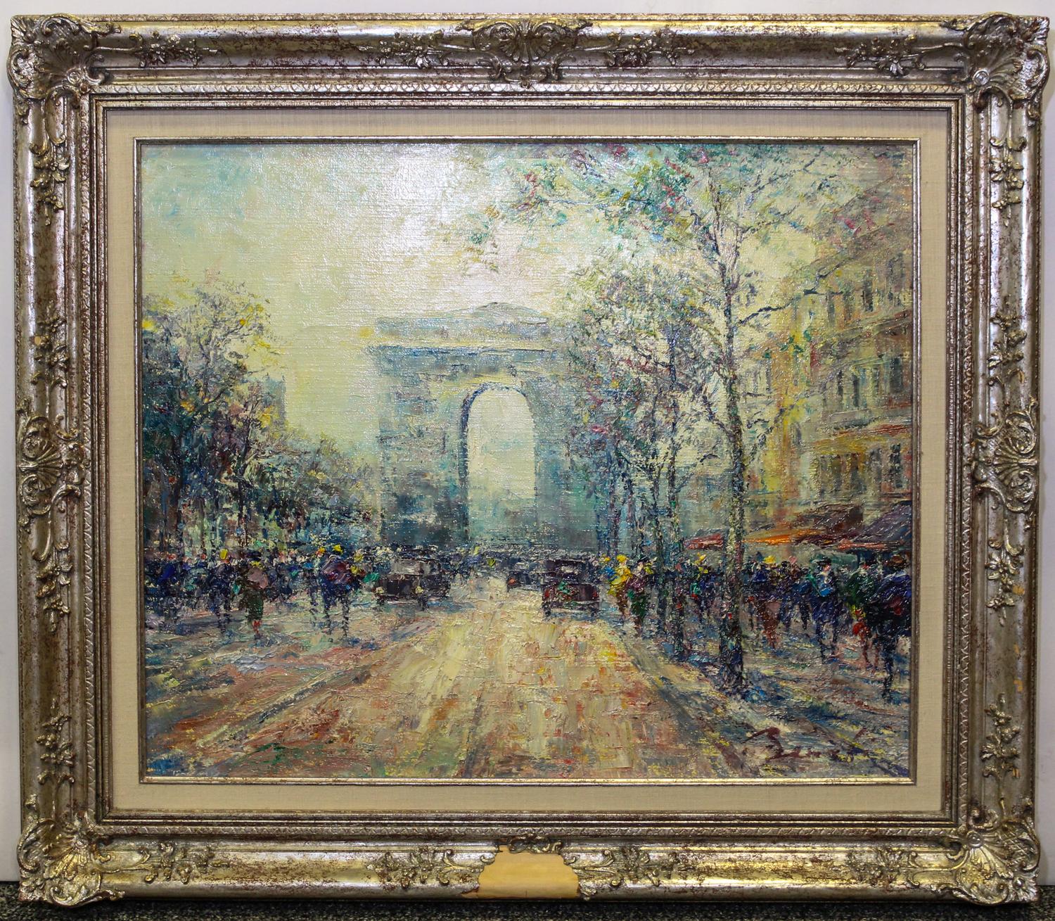 Paul Herbert Beck (Benali), (German, 1920-2010), Arc de Triomphe