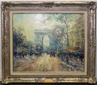 Paul Herbert Beck (Benali), (German, 1920-2010), Arc de Triomphe