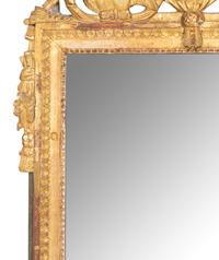 A Louis XVI Style Giltwood Mirror