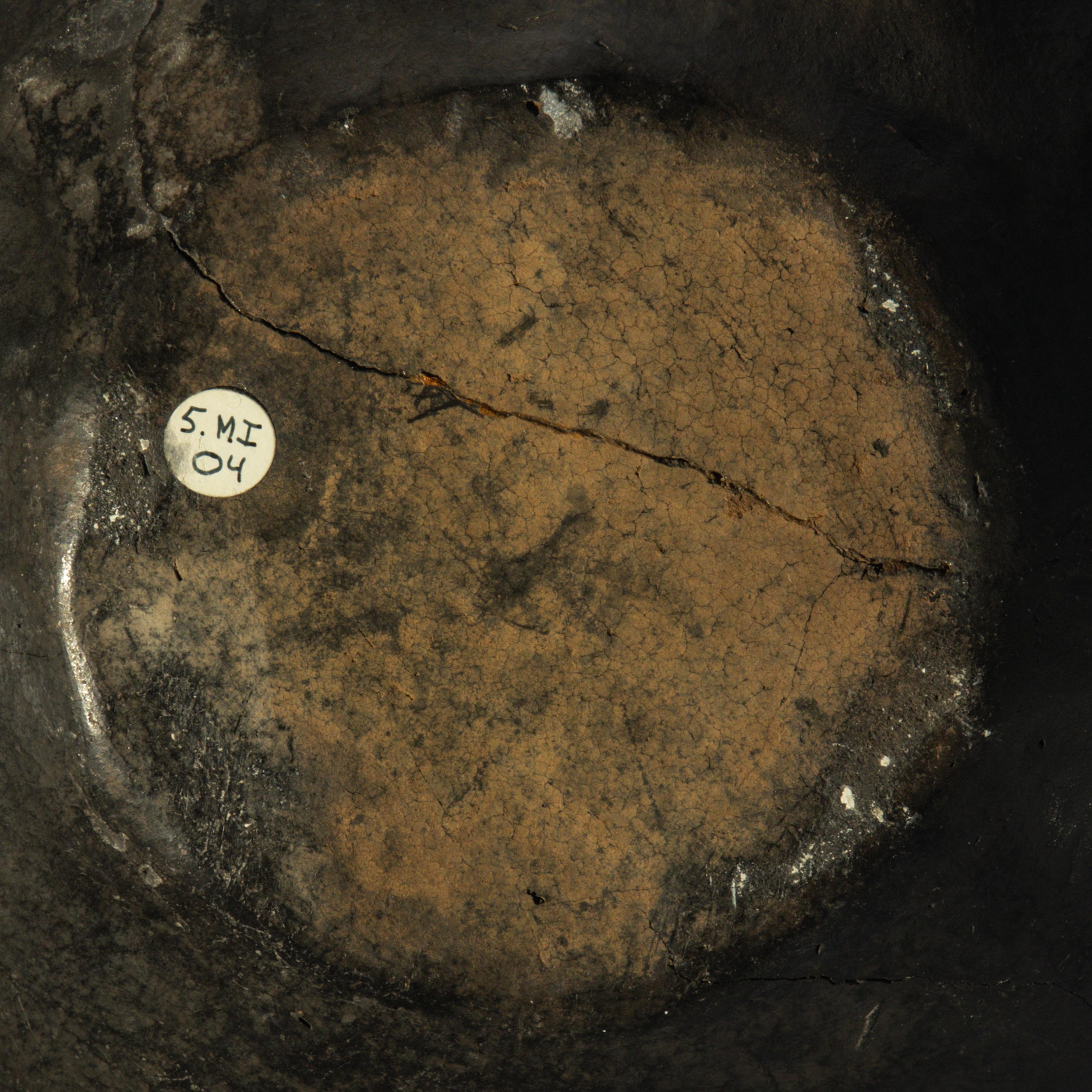 Two Anglo-Saxon Black-Ware Cinerary Urns