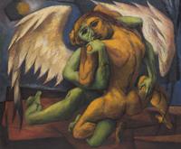 Study for Jacob and the Angel , 1950