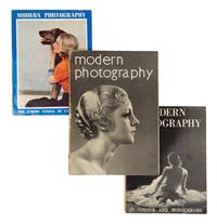 [PHOTOGRAPHY]. Modern Photography. London and New York: The Studio, 1931-1943.