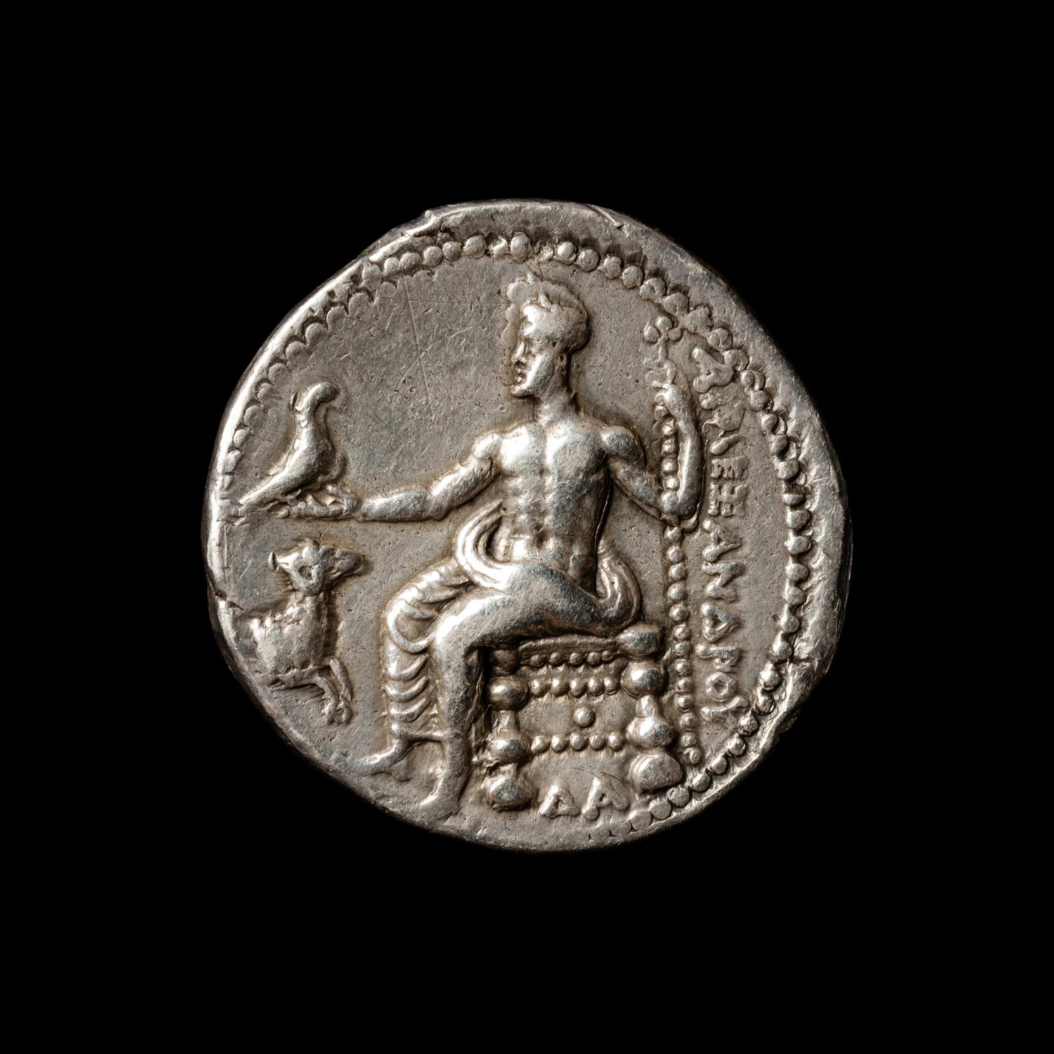 [ANCIENTS] MACEDONIAN KINGDOM. Damascus. Alexander III (the Great) (c.330-318 BC). Ar Tetradrachm. (16.9 g, 22mm).