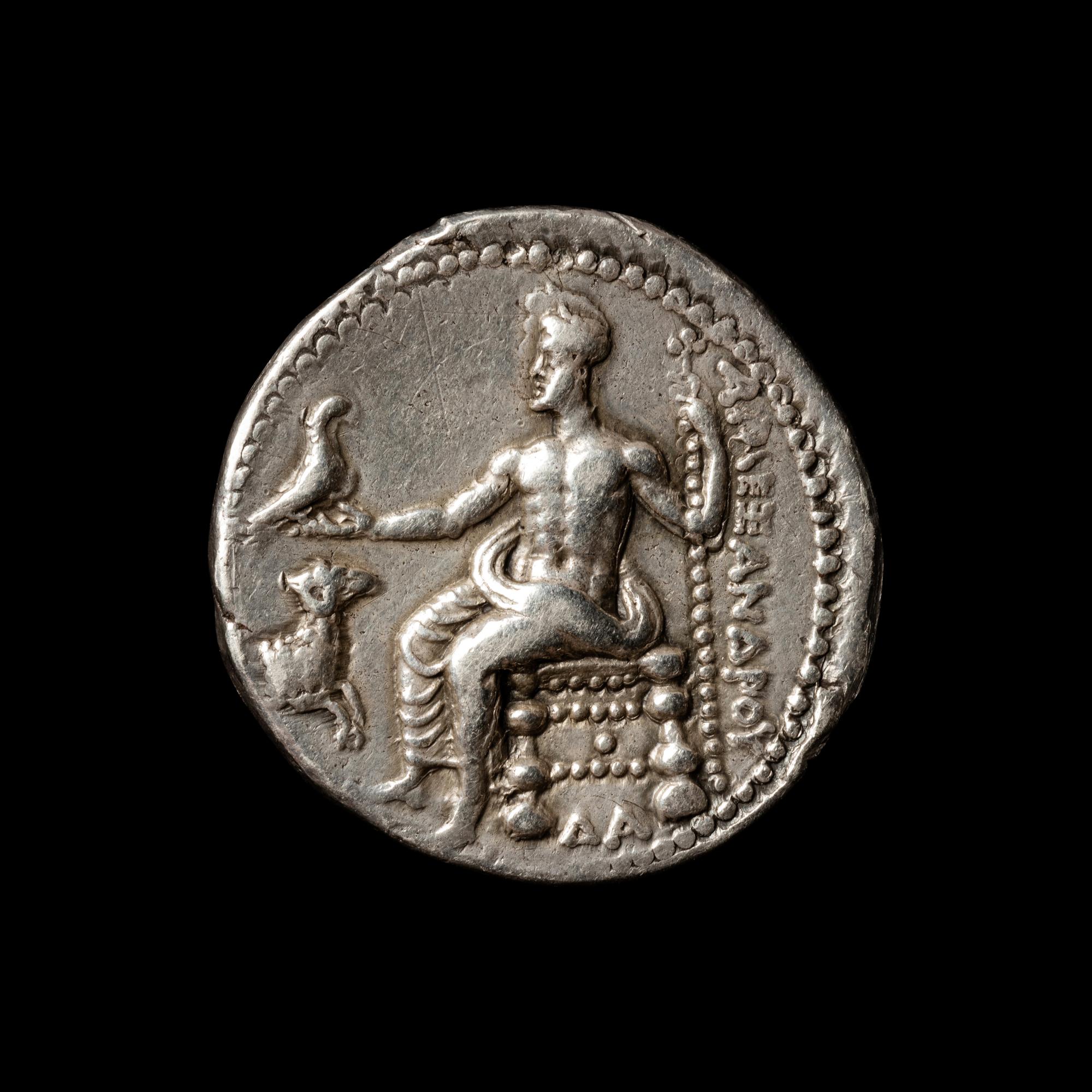 [ANCIENTS] MACEDONIAN KINGDOM. Damascus. Alexander III (the Great) (c.330-318 BC). Ar Tetradrachm. (16.9 g, 22mm).