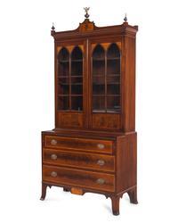 A Federal Style Secretary Bookcase