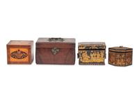 A Group of Tea Caddies