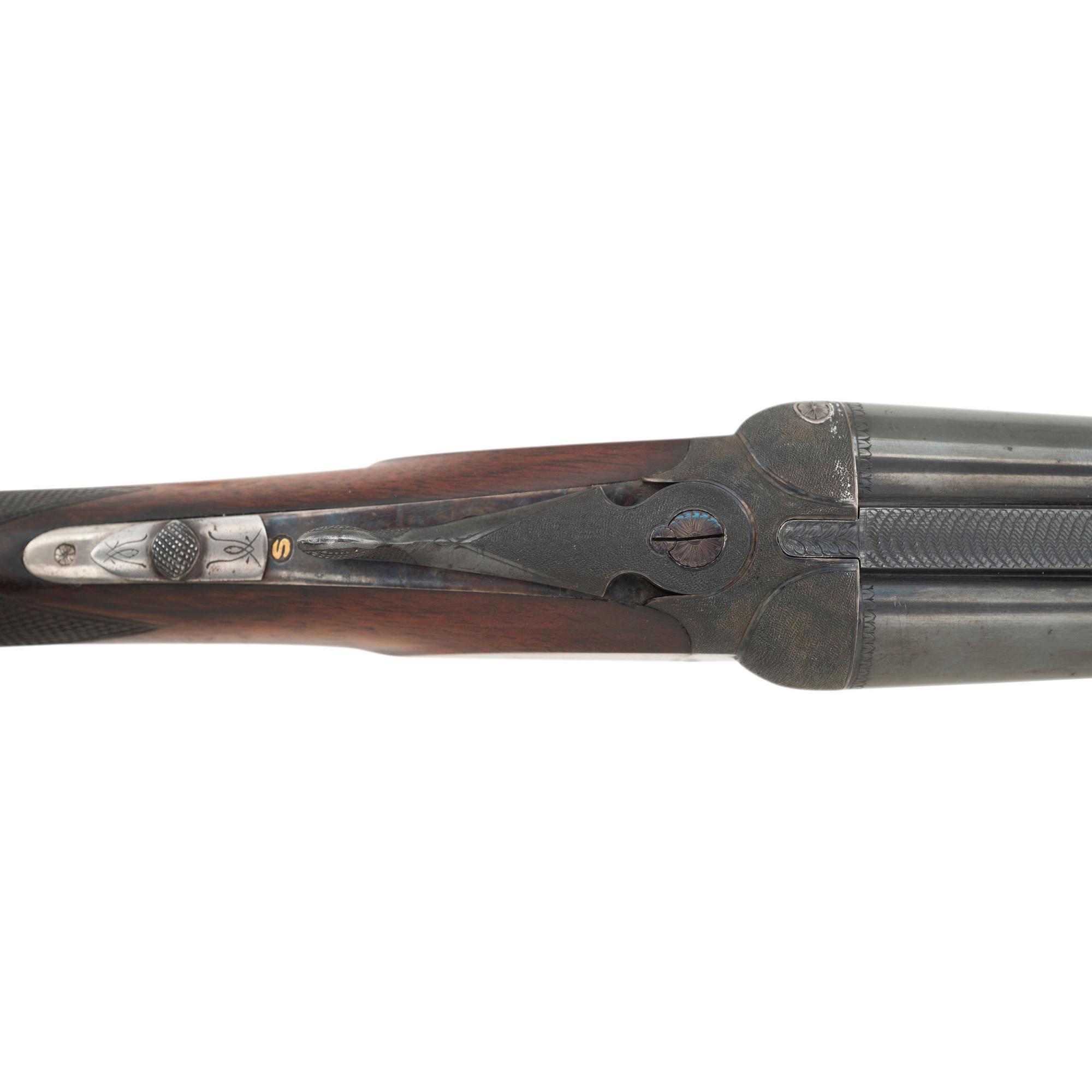 **Abercrombie & Fitch Retailer Marked Auguste Francotte "The High Gun" .410 SxS Shotgun