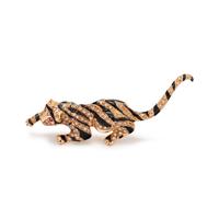DIAMOND AND ENAMEL TIGER BROOCH