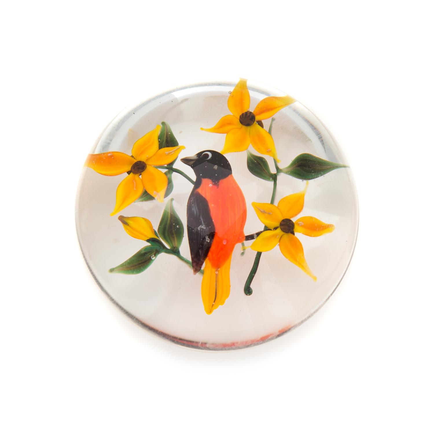 Rick Ayotte, (American), a miniature paperweight