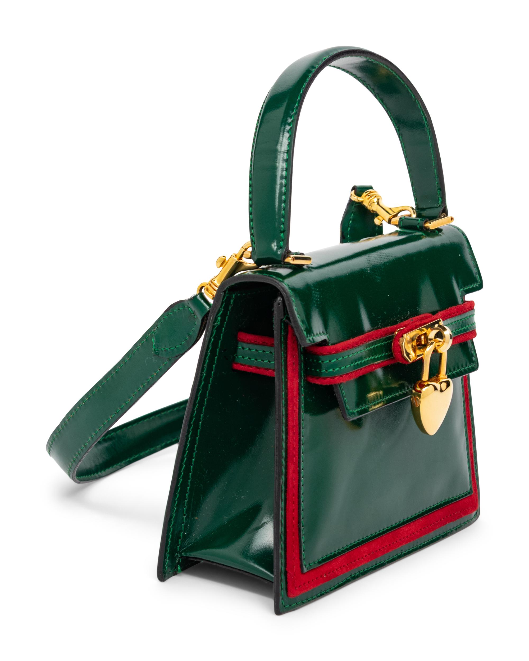 MOSCHINO, PATENT LEATHER MINI BAG
