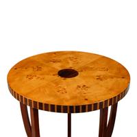 A Pair of Art Deco Style Circular Side Tables