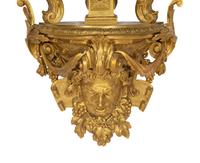 A Continental Gilt Bronze Bracket Clock