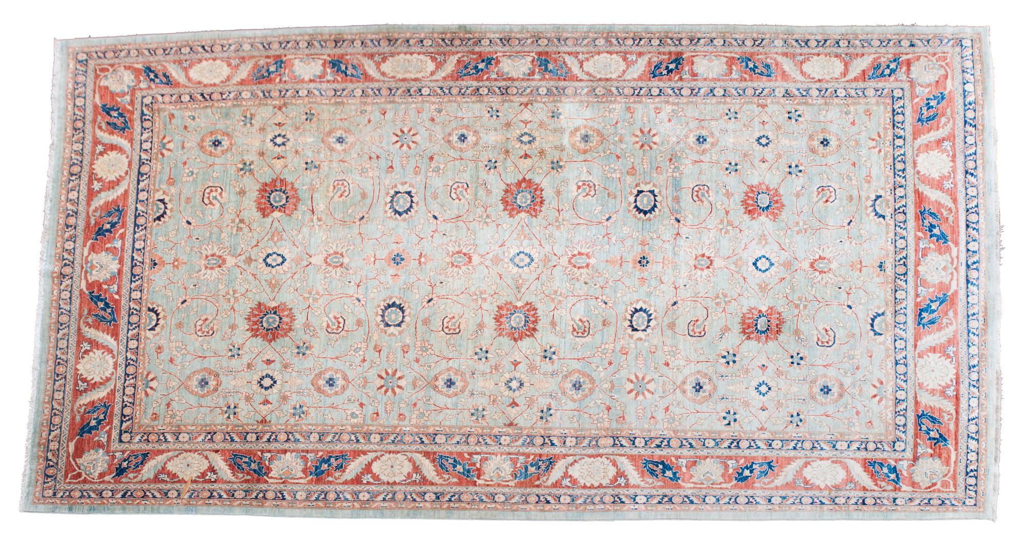 A Persian Design Wool Rug 20 feet 9 inches x 11 feet 8 inches. — 20TH CENTURY