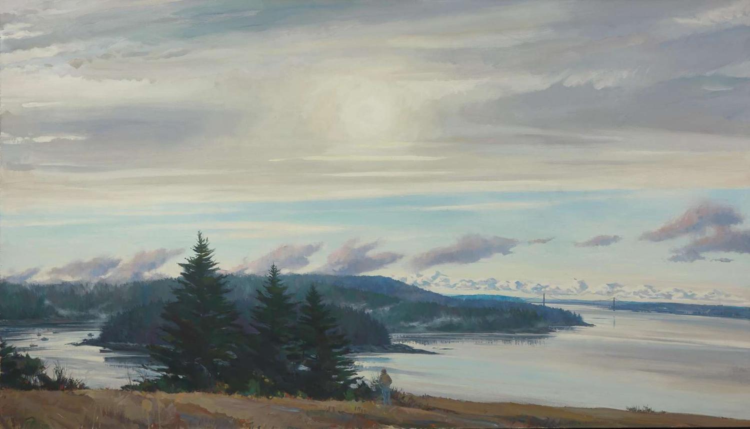 Paul Rickert (American, 1947-2023), Approaching Civilization