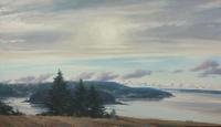 Paul Rickert (American, 1947-2023), Approaching Civilization