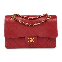 Chanel, Red Small Classic Double Flap Bag