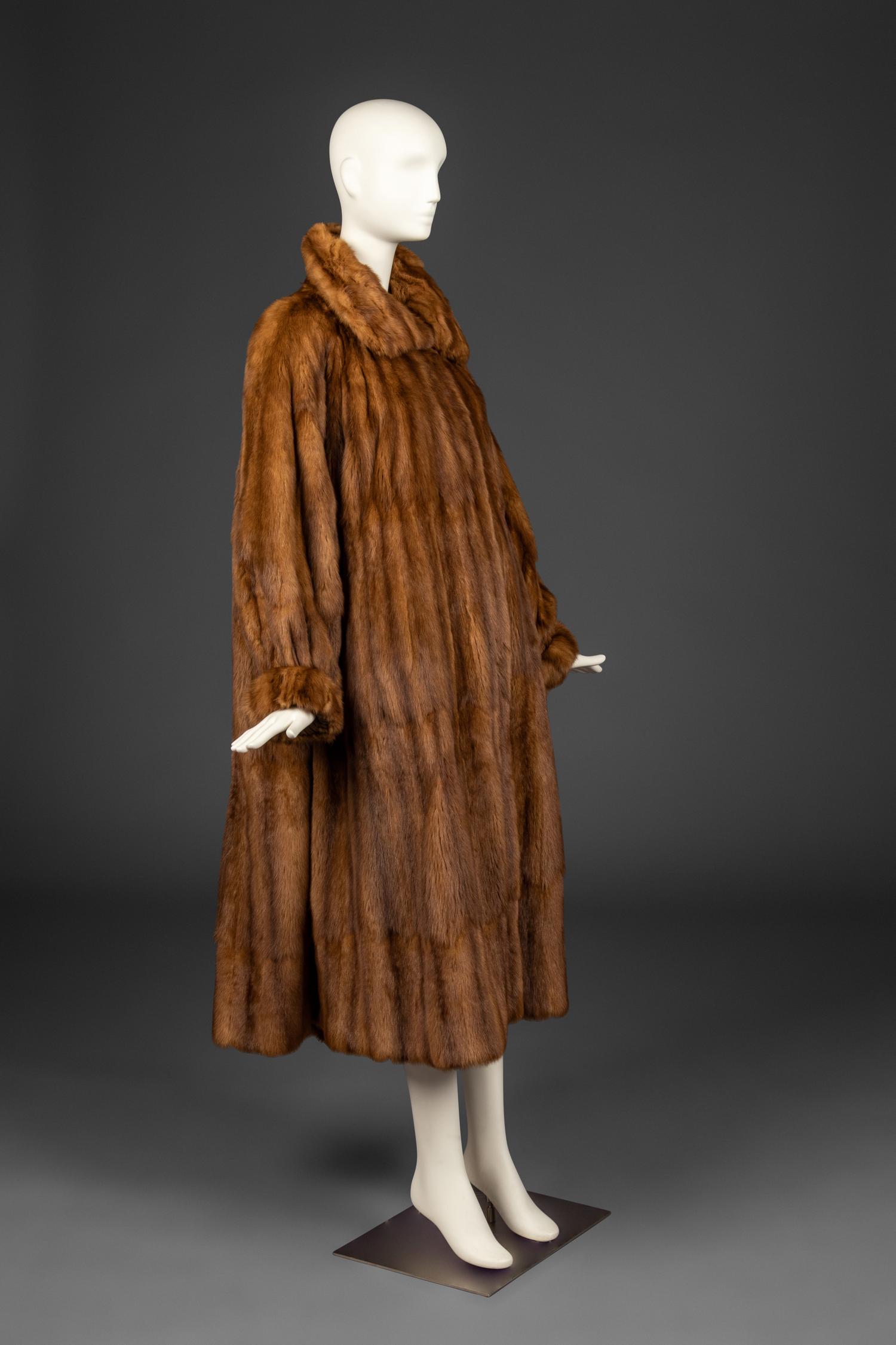 Fendi Marten Fur Coat 1970-80s