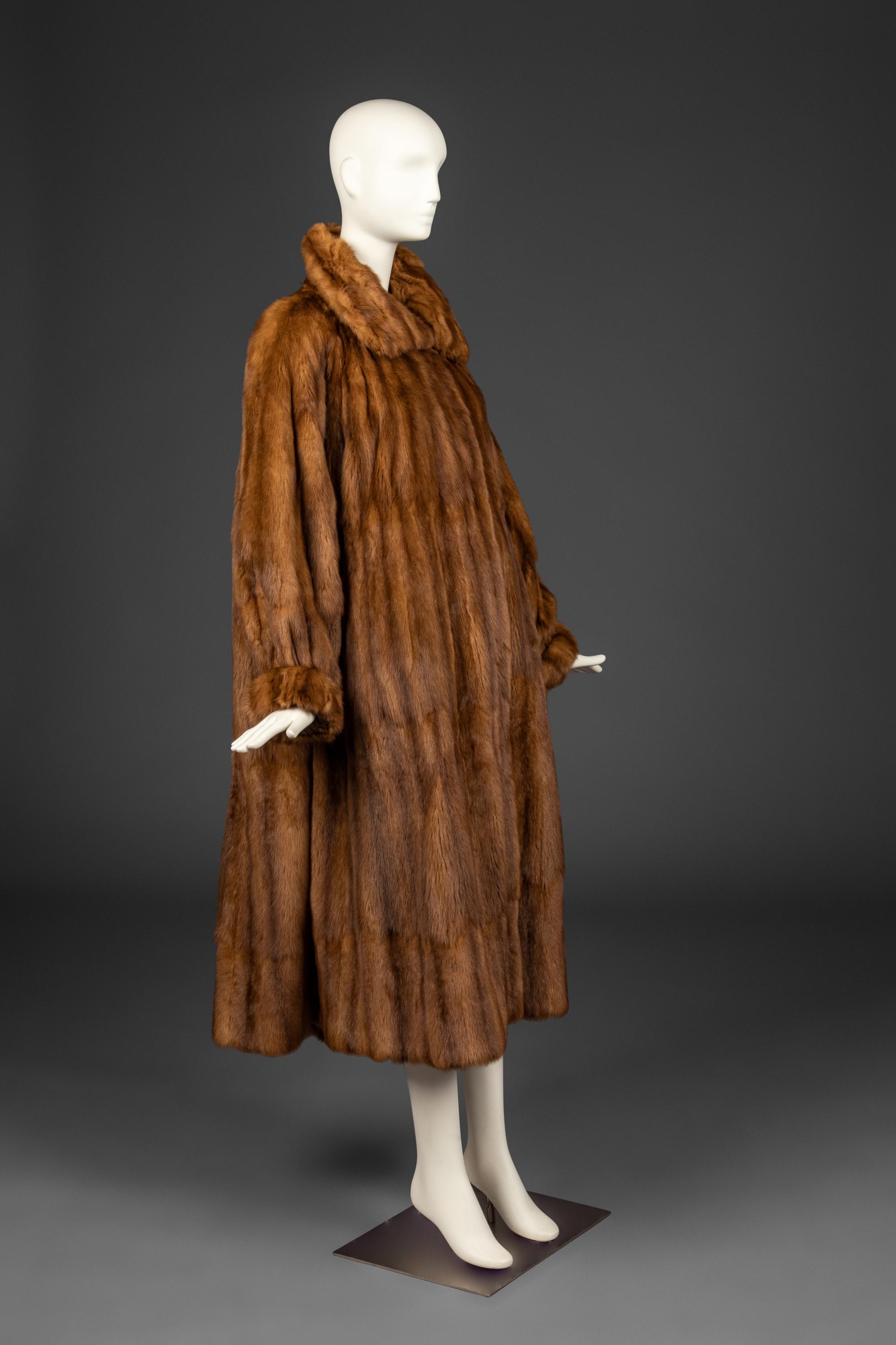 Fendi Marten Fur Coat 1970-80s